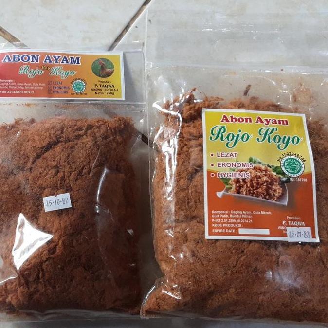 Ready...Ready...Ready...] Abon Ayam Rojo Koyo