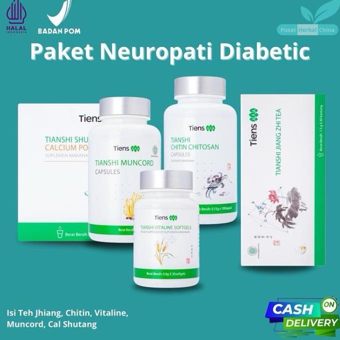 Paket Neuropati Diabetic Tiens Herbal - Bpom
