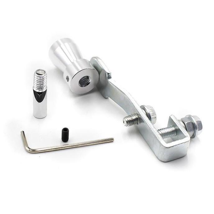 Knalpot Mobil Turbo / Tambahan Suara Turbo / Suara Mobil Balap Silver