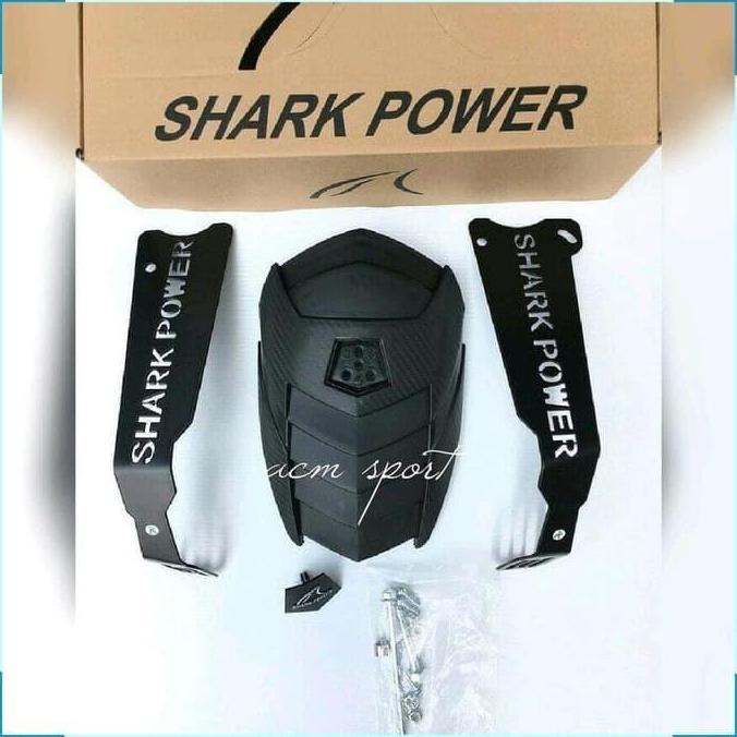 MudGuard Belakang Motor Universal Xabre R15 R25 Vixion Byson - SHARK