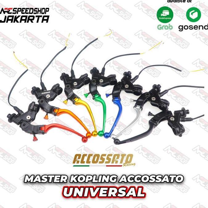 KOPLING ACCOSATO / ACOSATO CLUTCH MASTER UNIVERSAL KIRI 24MM ORIGINAL DAN TERPERCAYA