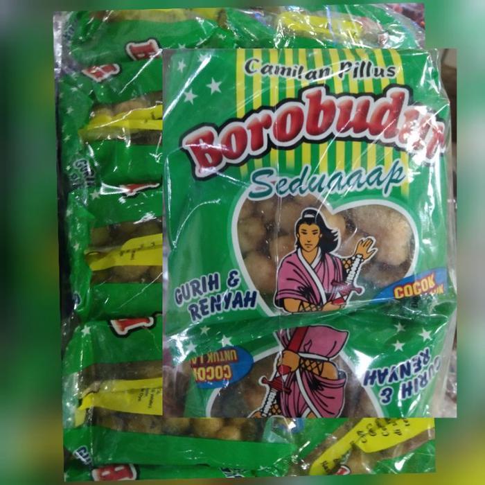 CAMILAN PILUS SNACK BOROBUDUR 1 PACK isi 20PCS