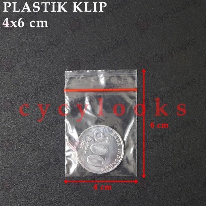 Plastik Klip Ziplock Zipper Bag Makanan Tebal Plastic Clip Kecil Besar
