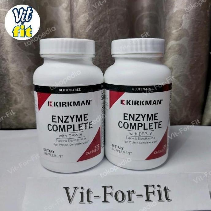 Kirkman Enzyme Complete with DPP-IV 120 capsules