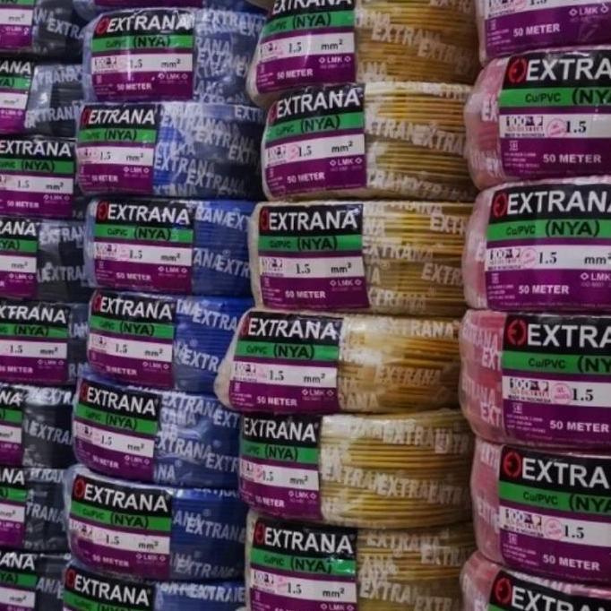 HARGA DISC - Kabel Instalasi Extrana NYA 1.5mm 1.5 mm | Kabel Extrana NYA 1,5 mm