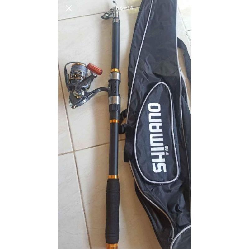 Full Set Pancing Tinggal Berangkat Reel4000 Joran 3Meter