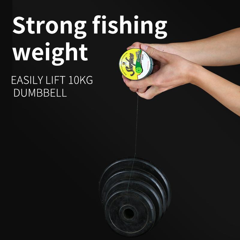 Senar Pancing Monofilamen Laut Kuat Anti Keriting Panjang Benang Mancing Senar 500 Meter Murah Nilon