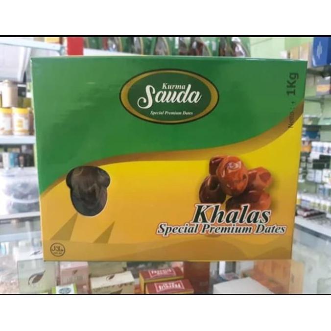 Bnbx- Kurma Khalas Sauda 1Kg Khalas Premium Legit Sauda Dates Kholas