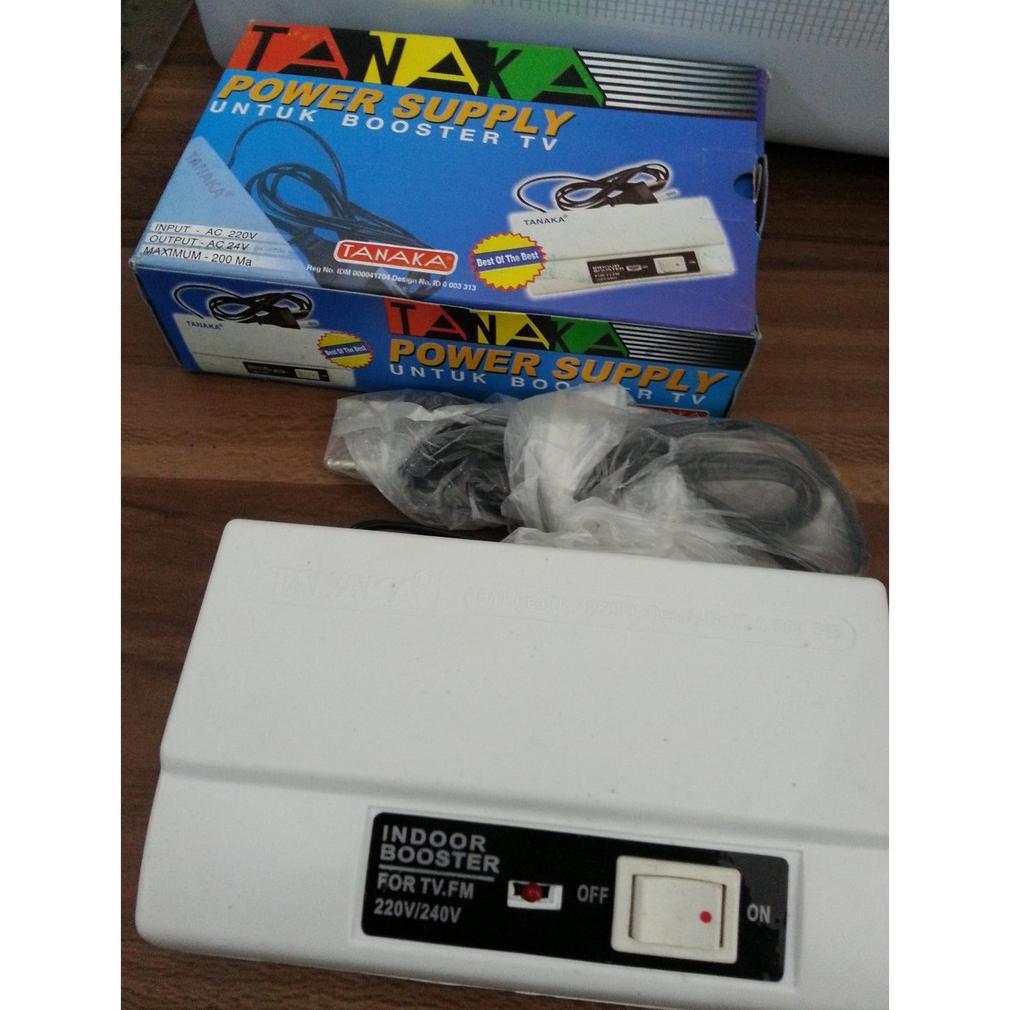 PROMO Booster Antena TV / Power Suply Antena TV Bawah / Dalam Tanaka