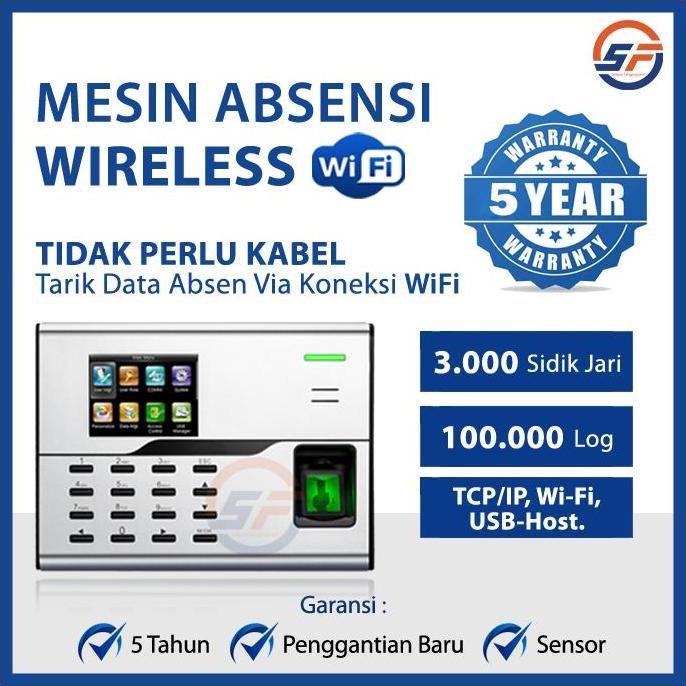 lapakjajan33  - fingerprint zkteco ua86 mesin absensi wifi