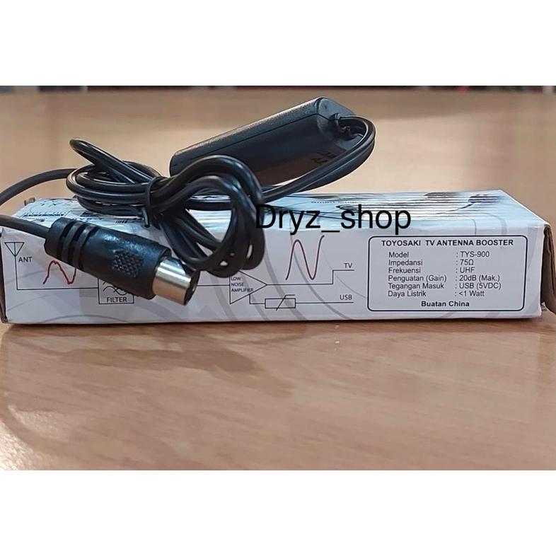 NEW booster antena tv digital tys 900 toyosaki / booster antena tv toyosaki / penguat sinyal jaringa