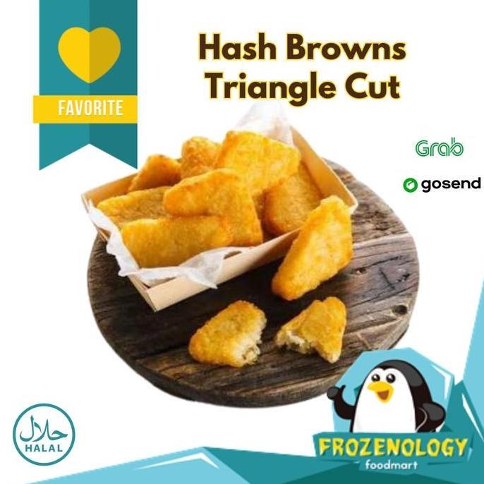 Bnbx- Potato Hash Browns Triangle Cut Belgian Crunchy French Fries Premium