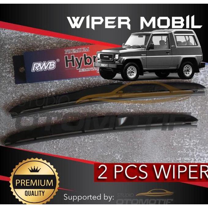 Wiper Kaca Depan Taft Feroza Rwb Hybrid / Wiper Taft Feroza Rwb 2 Pcs Diskon