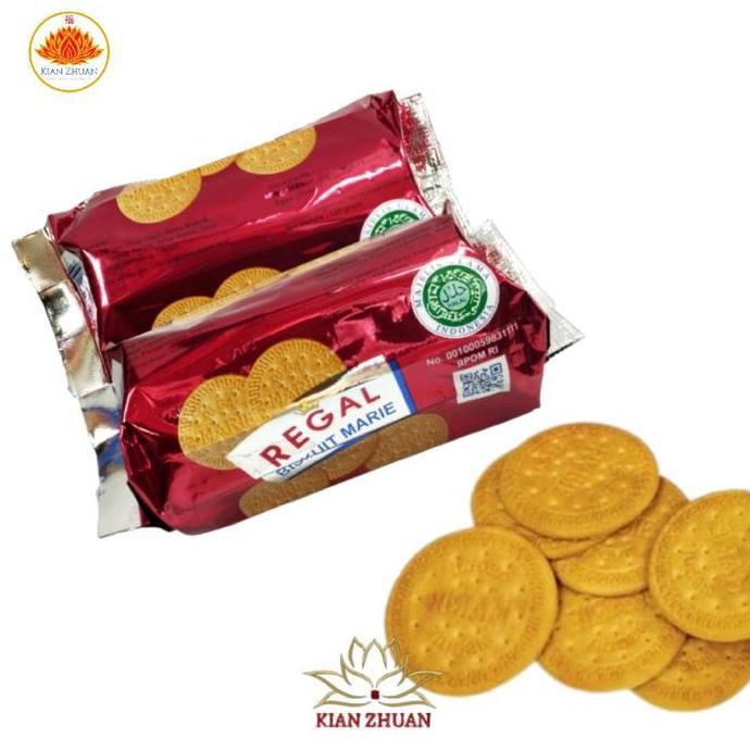 Regal Biskuit Marie Biasa/Spesial 125gr, 250gr