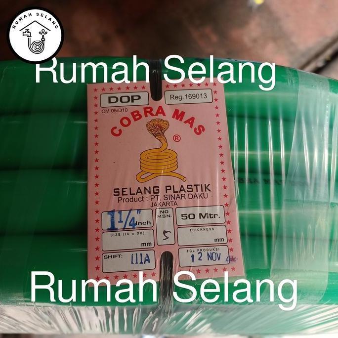 Ready  Selang Dop Cobra Mas 1 1/4 Inch Rollan / Selang Air 1 1/4 Inci Bagus