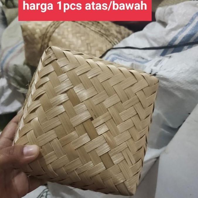 besek bambu 16x16 murah