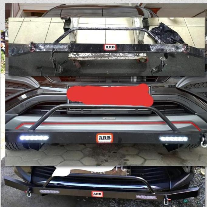 TOWING DEPAN ARB TANDUK BUMPER MINI INOVA INNOVA LAMA LAMPU DRL TERBAIK