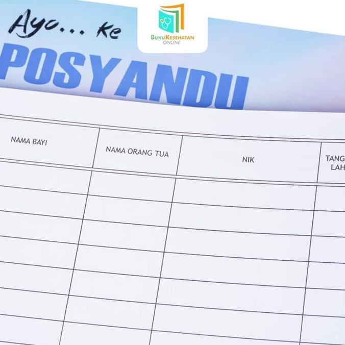 Ydisuher - Buku Administrasi Posyandu (Register Imunisasi Dasar Lengkap)
