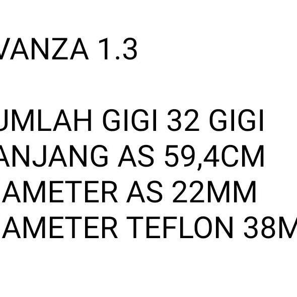 Promo AS RACK STEER POWER AVANZA XENIA LAMA SHAFT STEERING STIR GILASAN Diskon