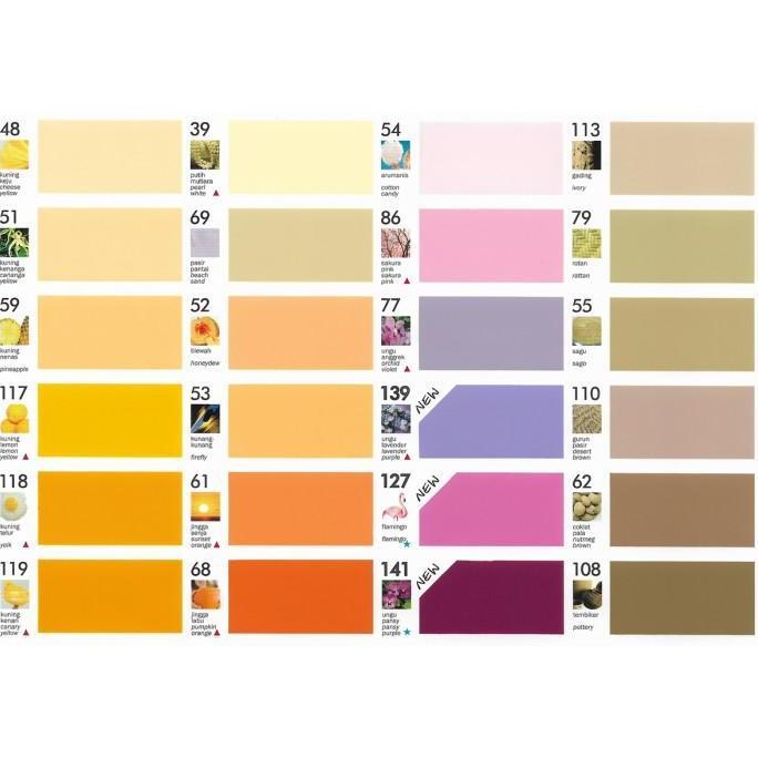 Colorbit- Cat Kayu & Besi Emco Lux - Hitam Super Doff