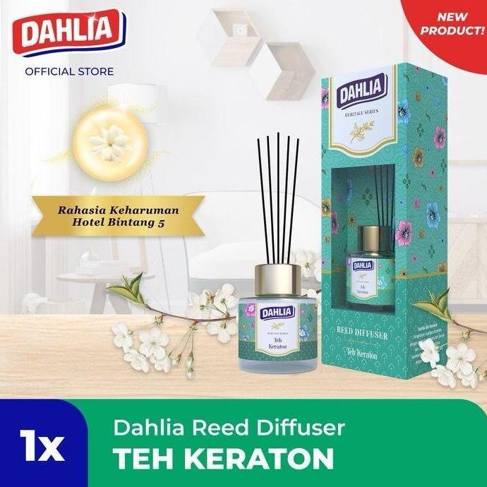 Dahlia Reed Diffuser Teh Keraton