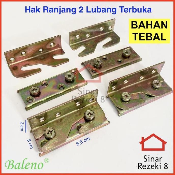 TERLARIS - Hak Ranjang Dipan Siku Tempat Tidur Bayi Box Bed Fitting Engsel