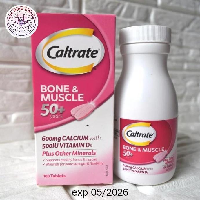 CALTRATE Bone & Muscle 50+ years
