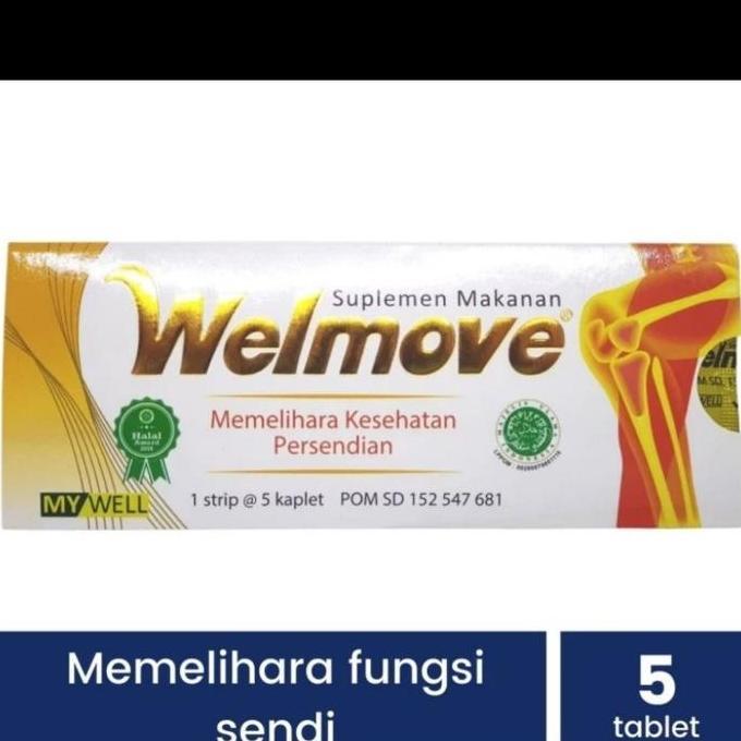 Welmove suplemen sendi/ glucosamine nyeri radang sendi/persendian
