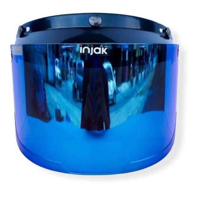 Kaca datar injak helm bogo dan cargloss