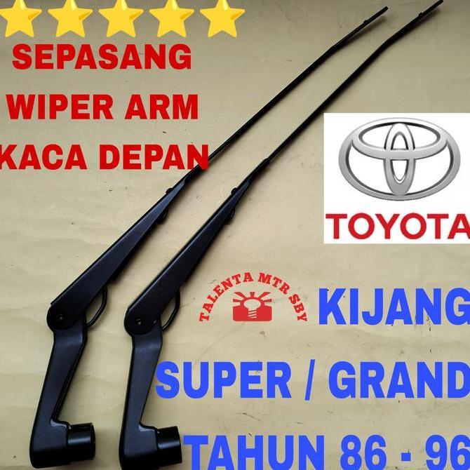 SEPASANG WIPER ARM DEPAN KIJANG SUPER - GRAND EXTRA GAGANG TANGKAI