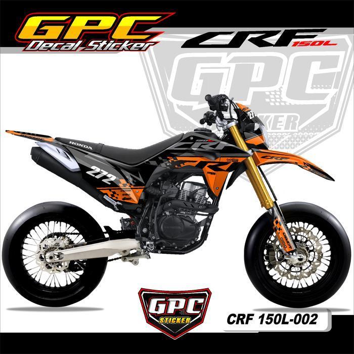 Decal Crf 150 L Sticker Fullbody-Dekal Stiker Crf 150L-Gpc 002 Original Dan Terpercaya