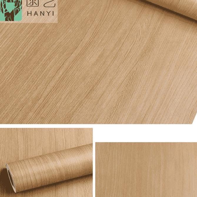 Colorbit- Wallpaper Dinding Ruang Tamu Motif Triplek Kayu