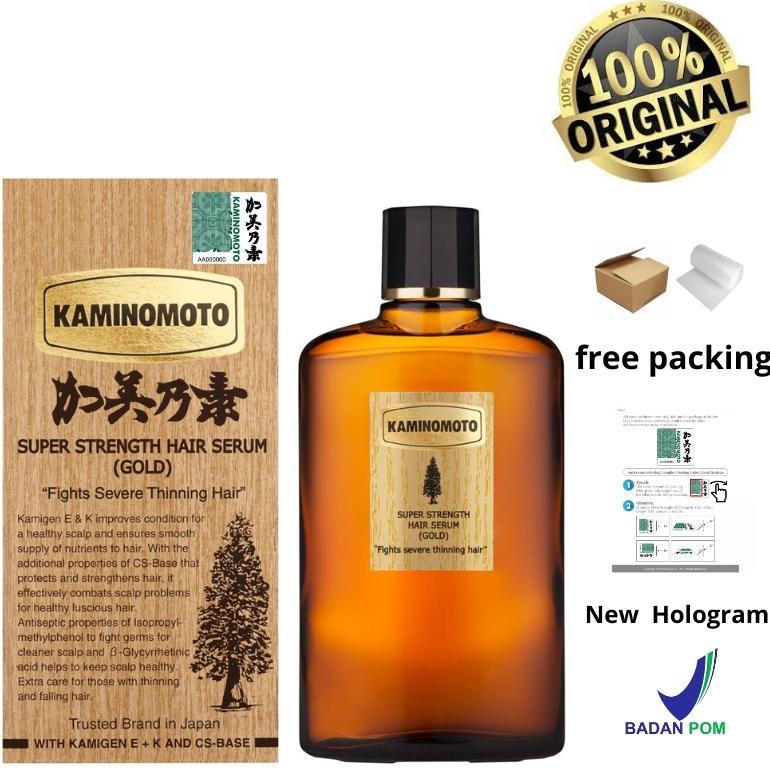 Hair Growth Tonic Gold/ Hair Growth Serum Original Jepang/ BPOM/EXP2030