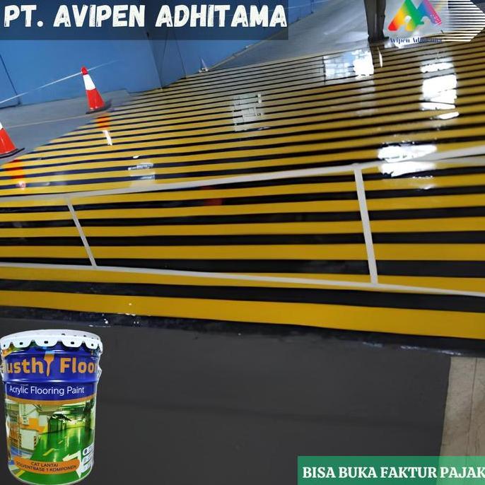 Colorbit- Cat Lantai Pabrik Cat Lantai Gudang Solventbase Sekelas Epoxy 5Kg
