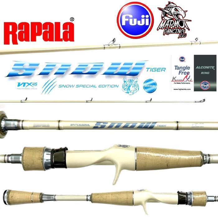 Joran Bc Rapala Snow Tiger Special Edition 2023 Fuji Alconite