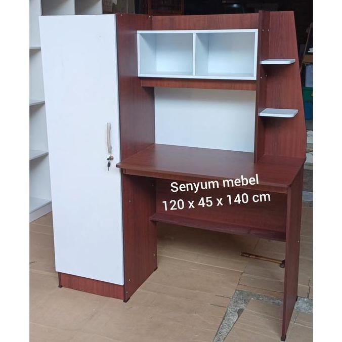 TERLARIS - MEJA BELAJAR POLOS MINIMALIS ANAK/REMAJA/DEWASA