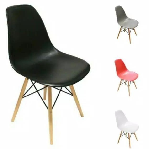 PROMO DISKON - Kursi kerja Kursi makan Kursi teras minimalis putih warna tamu cafe Chairs Furniture 