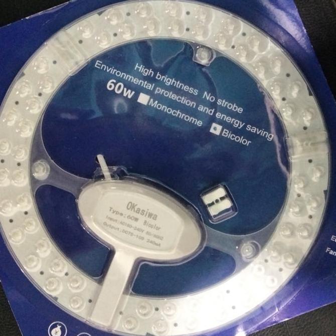 TERMURAH - Lampu Refil Ring Led 60 Watt - 3 warna