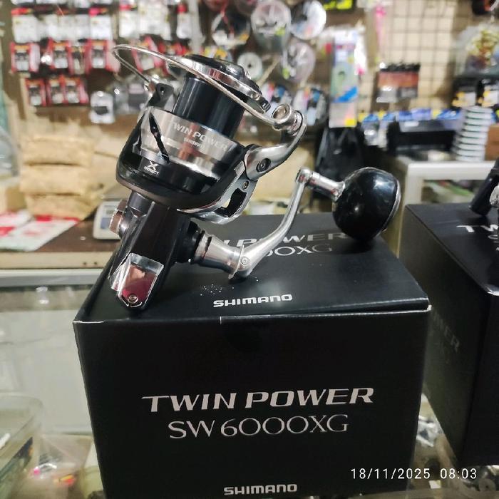 Reel Shimano Twin Power Sw 2021 | 6000Xg | 6000Hg | Original | Spinning | Japan