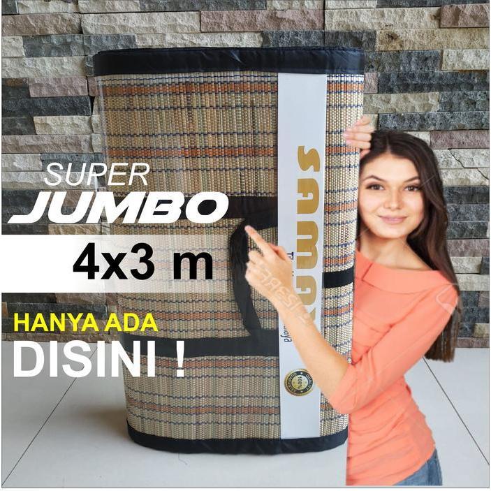 Karpet Tikar Lipat Mendong Ukuran Jumbo 3X4 Dengan Kualitas Terbaik - Samax.Id Tikar