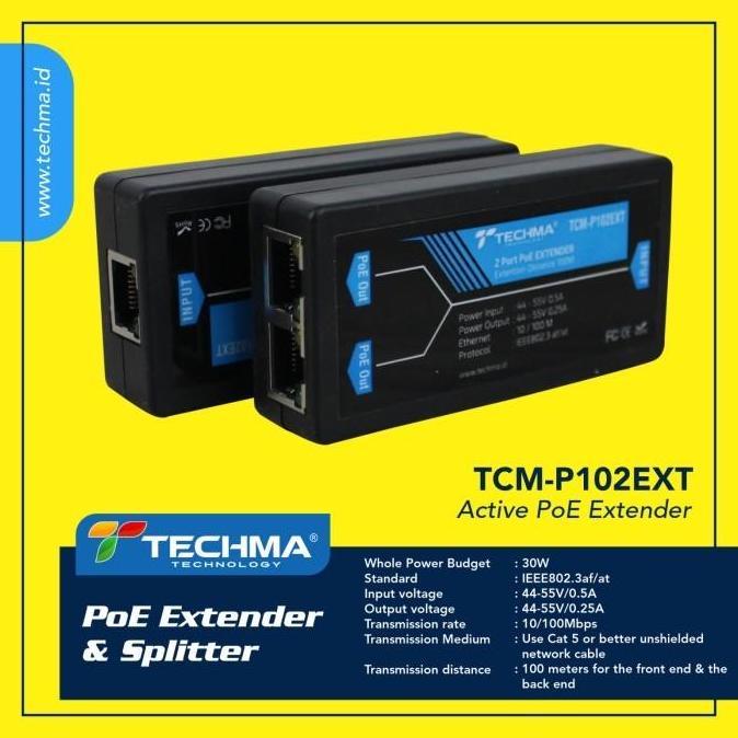 Gedo.Rafasz - Techma 1 To 2 Aktip Poe Extender Splitter