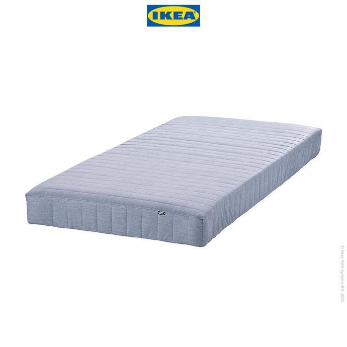 IKEA VADSO Kasur Pegas Extra Firm Biru Muda 90x200 cm Furniture (TERBAIK) (TERBARU) (TERMURAH)