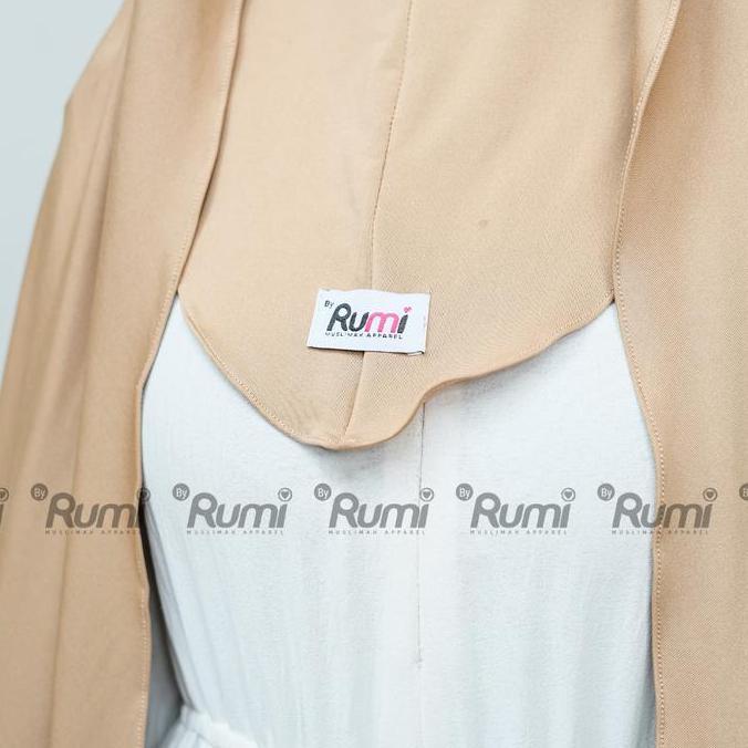 Xkxk- Exclusive Della Puspita Pashmina Instan Oval Inner Ninja Naya By Rumi Hijab Menutup Leher-Dada