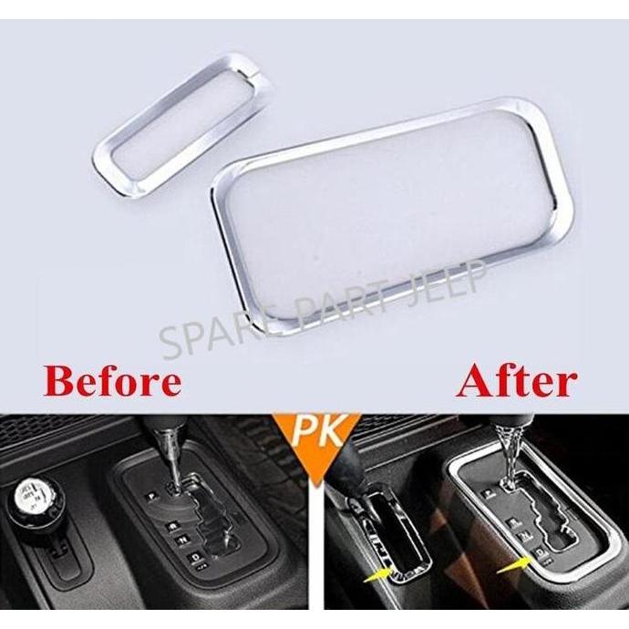 Cover Gear Box Transfer Case Chrome Jeep Wrangler Rubicon JK