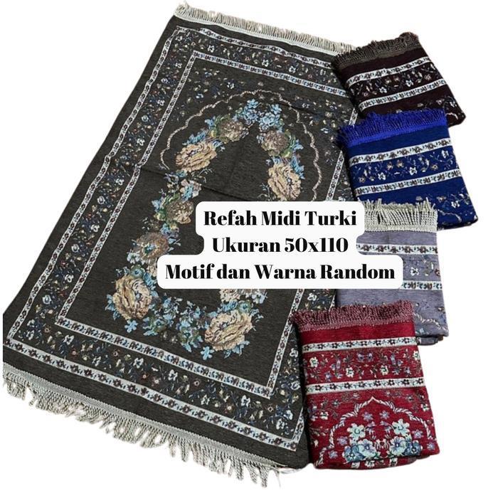 (Diskon) Souvenir Oleh Oleh Haji Umroh Sajadah Tasbih Zam Zam 100% Asli Box Mika Bestseller