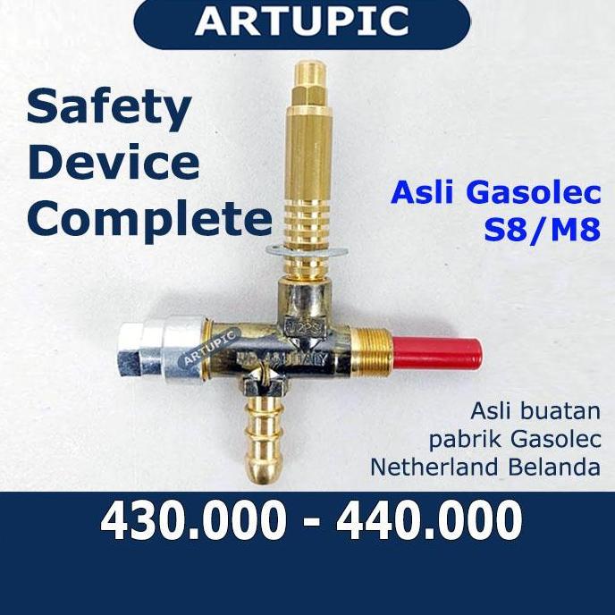NEW Safety Device Pemanas GASOLEC ASLI Spareparts Spuyer Nozzle Gasolec