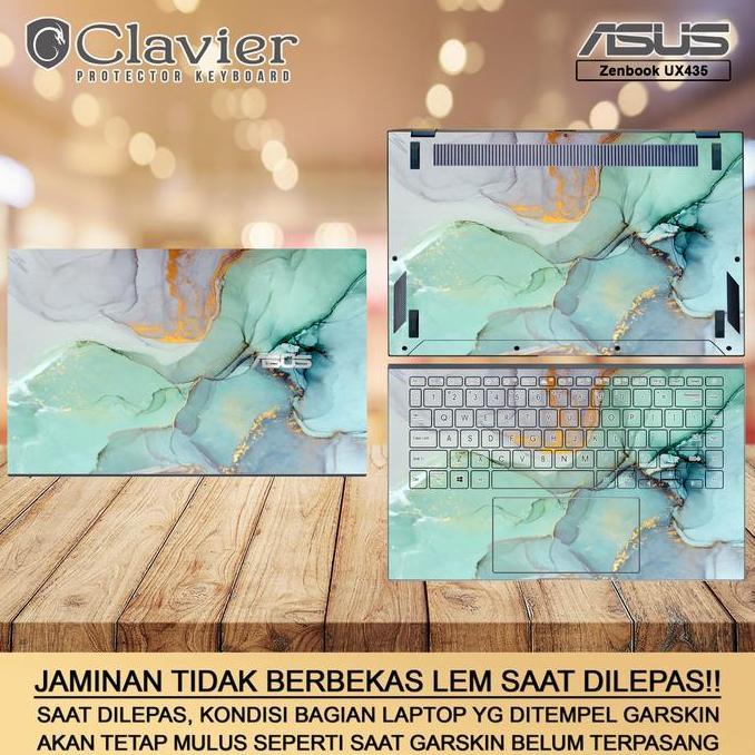 Cover Garskin Laptop Asus ZenBook 14 UX435 UX435E UX435EG Transparan