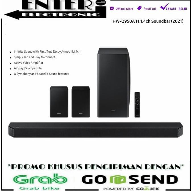 SAMSUNG HWQ950A - WIRELESS SOUNDBAR 11.1.4CH HW Q950A DOLBY ATMOS DTSX (TERBAIK) (TERBARU) (TERMURAH