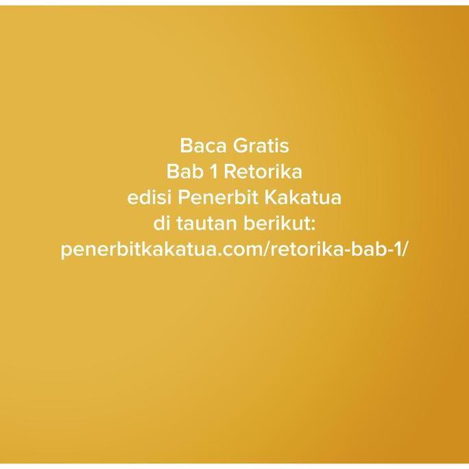 Aristoteles - Retorika (Rhetoric) (TERBAIK) (TERBARU) (TERMURAH)