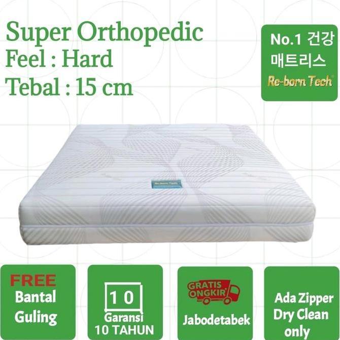 Reborn Tech Matras kasur super orthopediC Penyangga Punggung Furniture (TERBAIK) (TERBARU) (TERMURAH